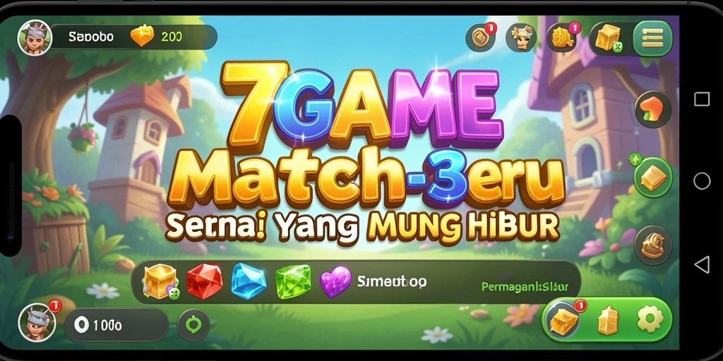 Gameplay seru 7GAME dengan grafis dan efek suara yang menarik.