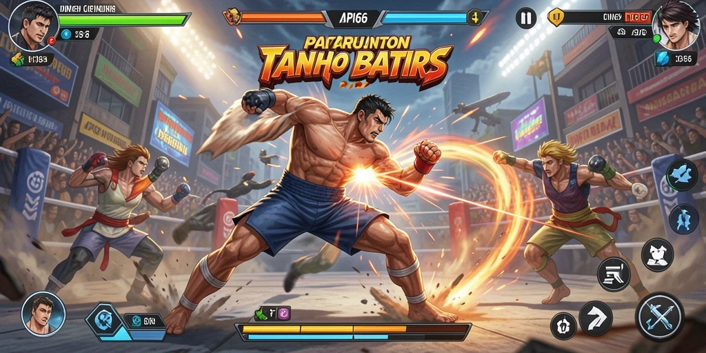 Gameplay seru dan grafis memukau di API66, keseruan bertarung yang tak tertandingi.