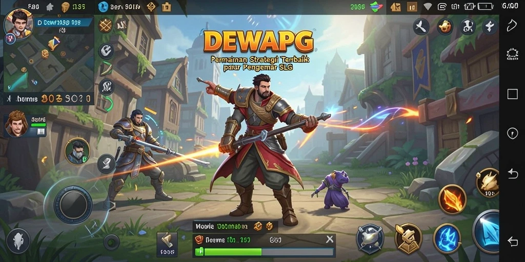 Gameplay strategis yang mendebarkan di DEWAPG.
