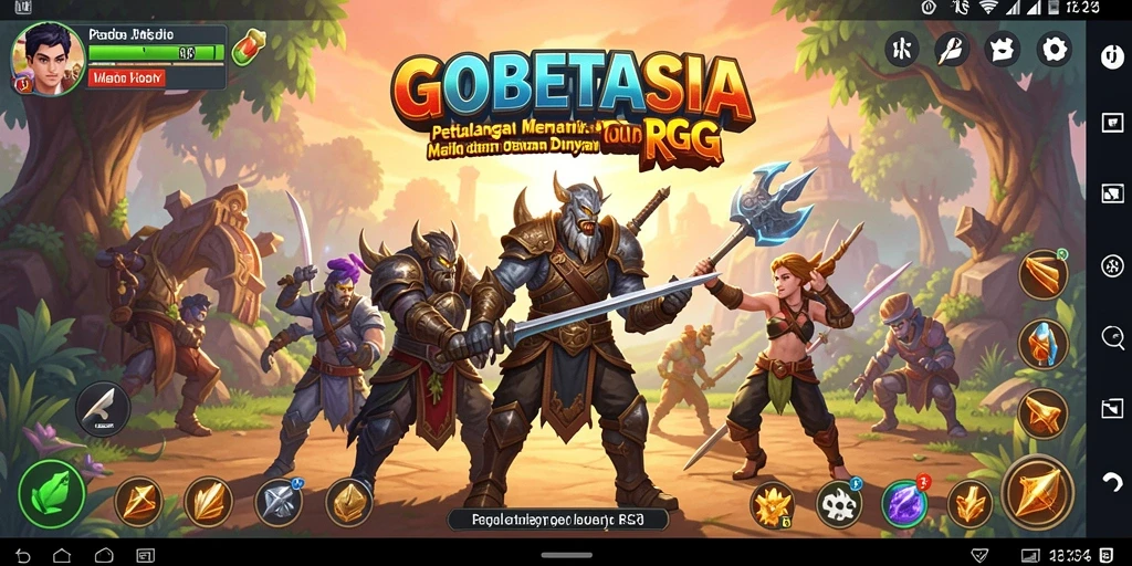 Gameplay seru GOBETASIA dengan karakter dan dunia yang menarik.