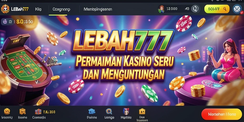 Screenshot LEBAH777 menampilkan gameplay Kasino yang menarik dan interaktif.