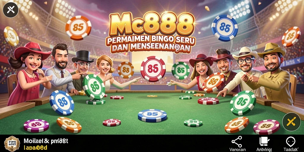 Tampilan gameplay seru dari MC888 bingo.