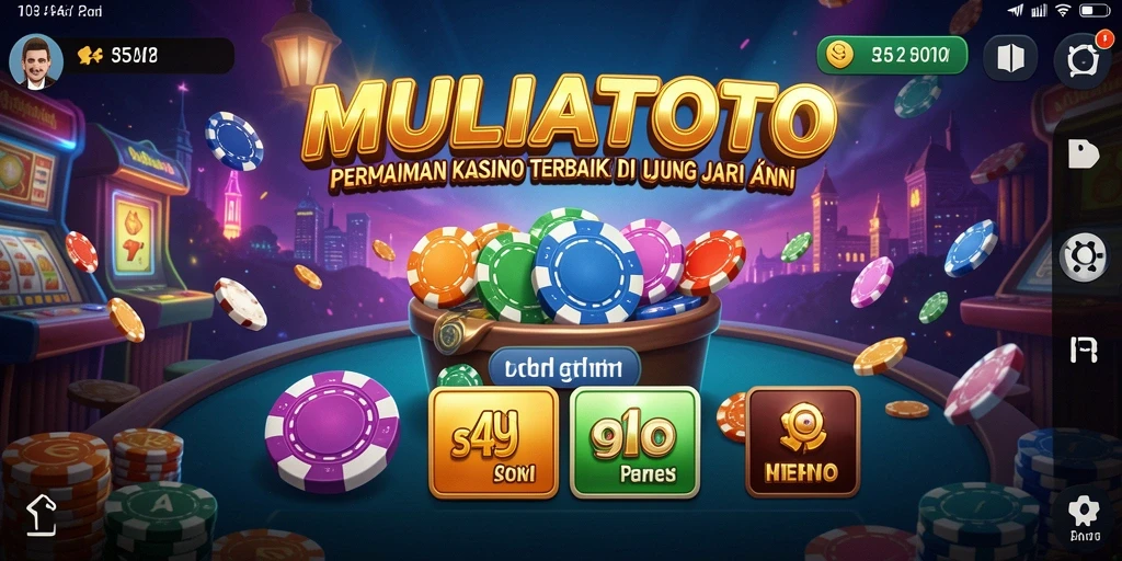 Tampilan gameplay menarik dari aplikasi MULIATOTO yang mendebarkan.
