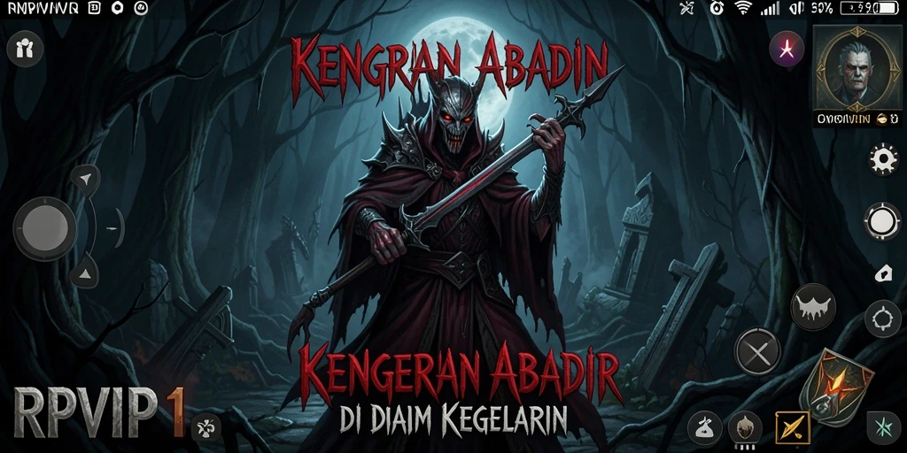 Menampilkan momen menakutkan dalam gameplay RPVIP1.
