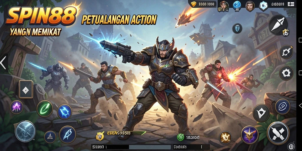 Gameplay SPIN88 yang penuh aksi dan tantangan mendebarkan.