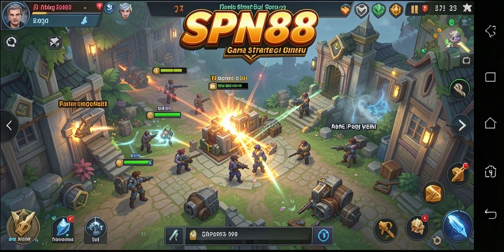 Screenshot menunjukkan gameplay SPN88 yang menegangkan dan strategis.