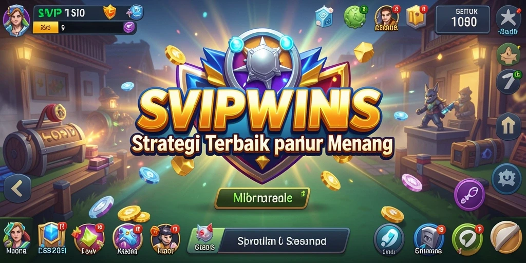 Screenshot gameplay SVIPWINS menampilkan aksi strategi yang mendebarkan.